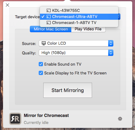 chromecast for mac free download